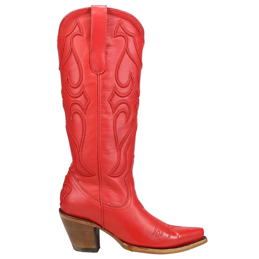 Corral Boots Stitch Pattern Embroidery Snip Toe Cowboy Boots 1