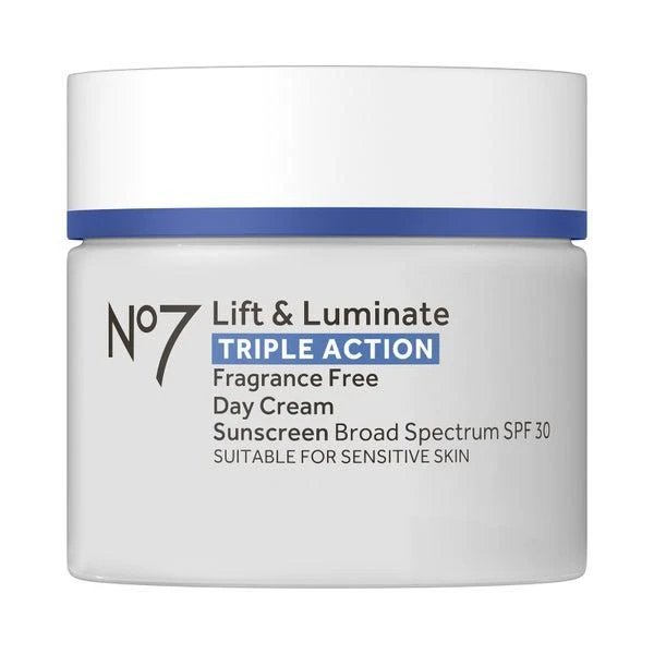 No7 Lift & Luminate Triple Action Fragrance Free Day Cream 50ml 1