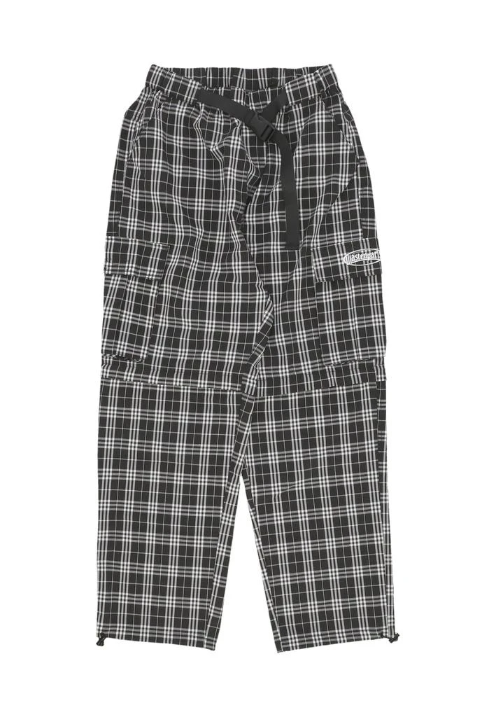 Wasted Paris Men's Yard Tartan Hunter Pant Black/white 1