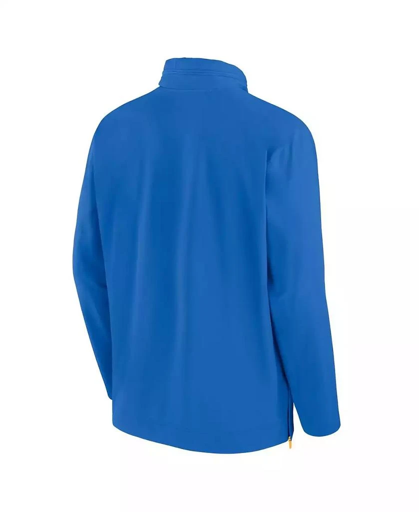 Jordan Men's Blue UCLA Bruins Sideline Coaches Quarter-Zip Jacket 3