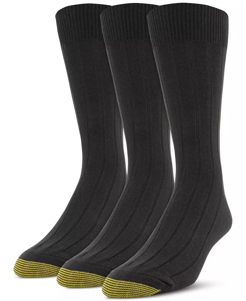 Gold Toe Men’s 3-pack Dress Hampton Crew Socks, Created for Macy’s 1