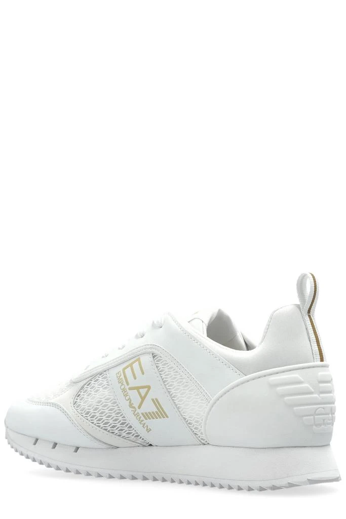 EA7 EMPORIO ARMANI Ea7 Emporio Armani Mesh Panelled Lace-Up Running Shoes 3