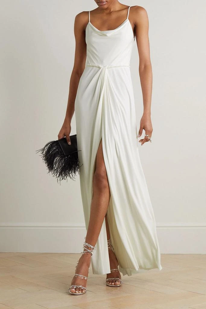 Jason Wu Draped stretch-jersey gown 2