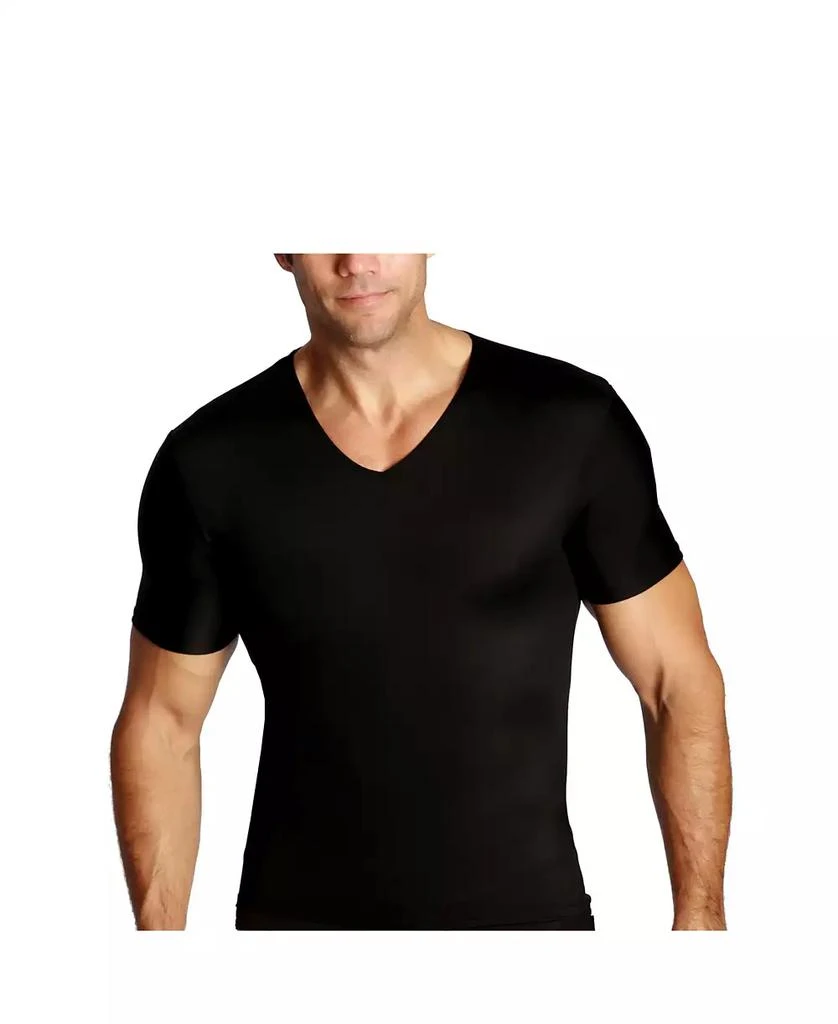 Instaslim Insta Slim Men's Compression Short Sleeve V-Neck T-Shirt 1