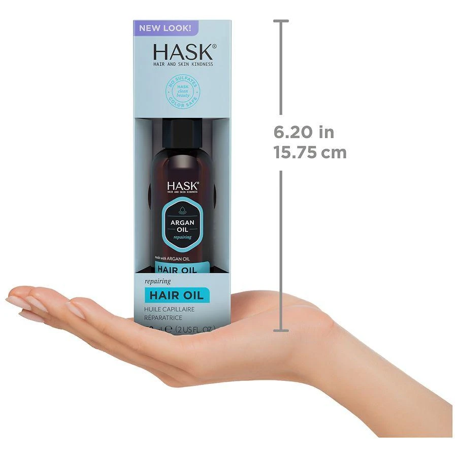Hask Repairing Shine Hair Oil Argan Oil 6