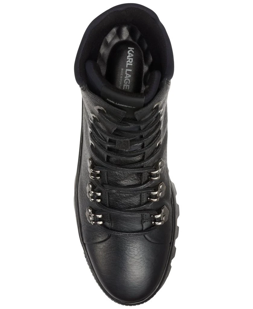 Karl Lagerfeld Paris SMOOTH LEATHER HIKER BOOT 3