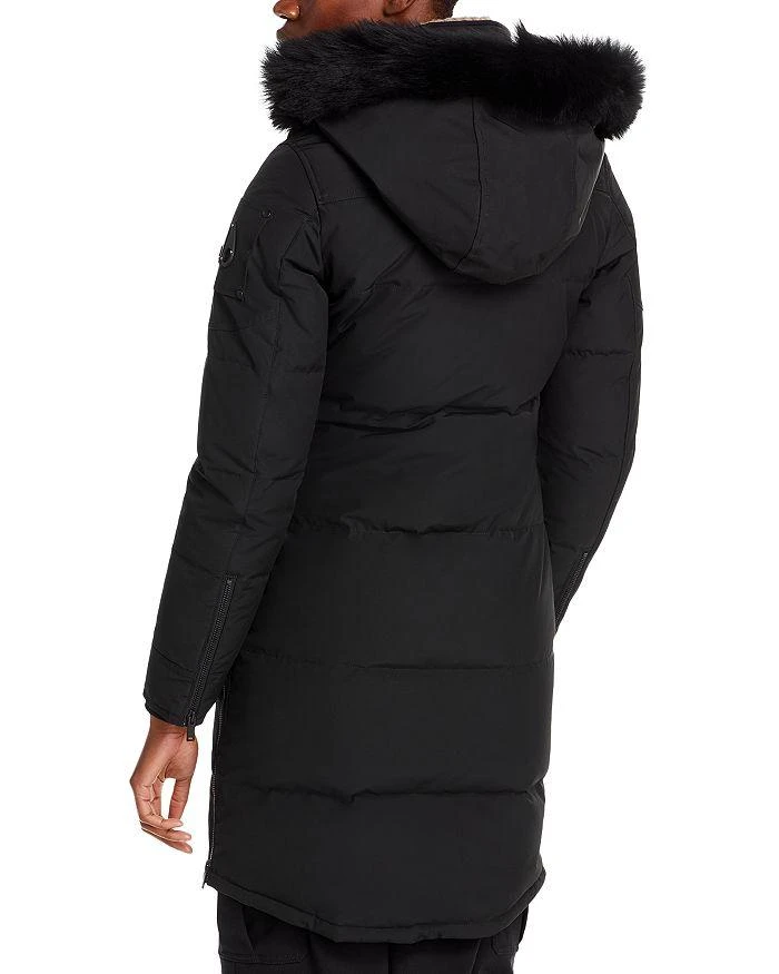 Moose Knuckles Onyx Causapscal Shearling Trim Down Parka 2