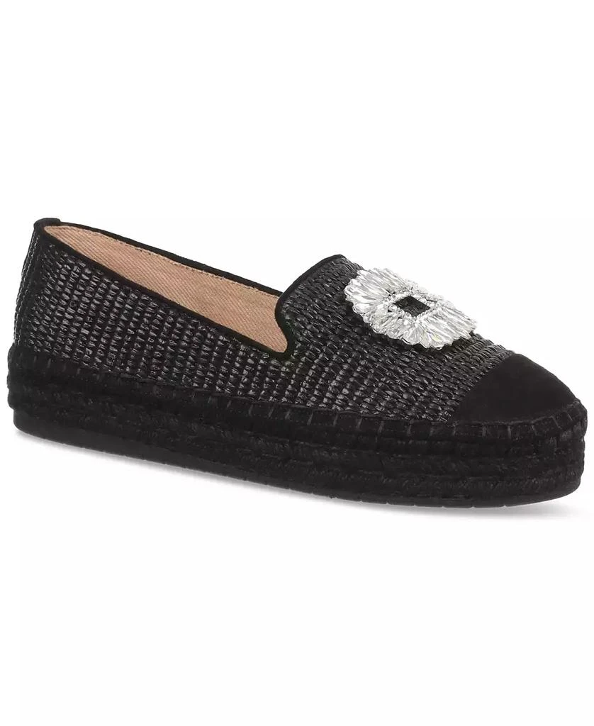 INC International Women's Madilyn Slip-On Embellished Espadrille Flats, Created for Macy's 1
