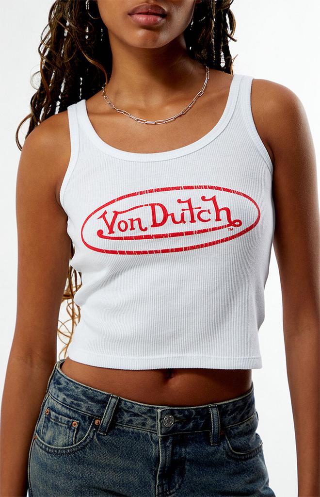 Von Dutch Logo Tank Top