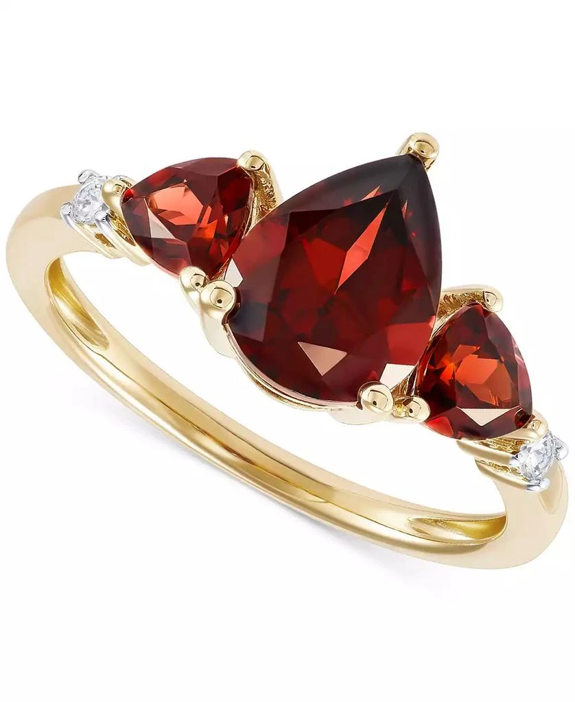 Macy
s Garnet (2-3/4 ct. t.w.) 
Diamond (1/20 ct. t.w.) Ring in 14k Gold