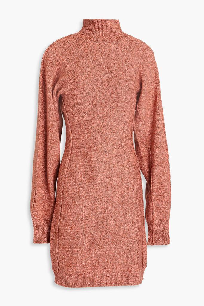 HOLZWEILER Wool turtleneck mini dress