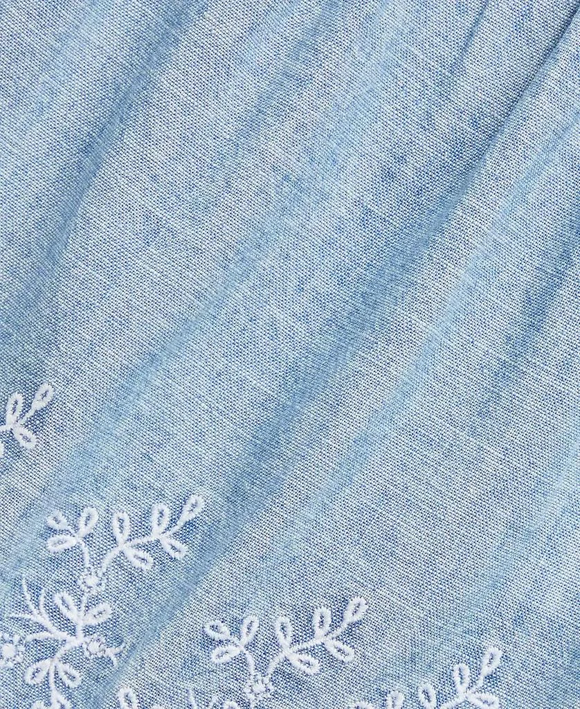 Ralph Lauren Baby Girls Chambray Top & Jersey Legging Set 3