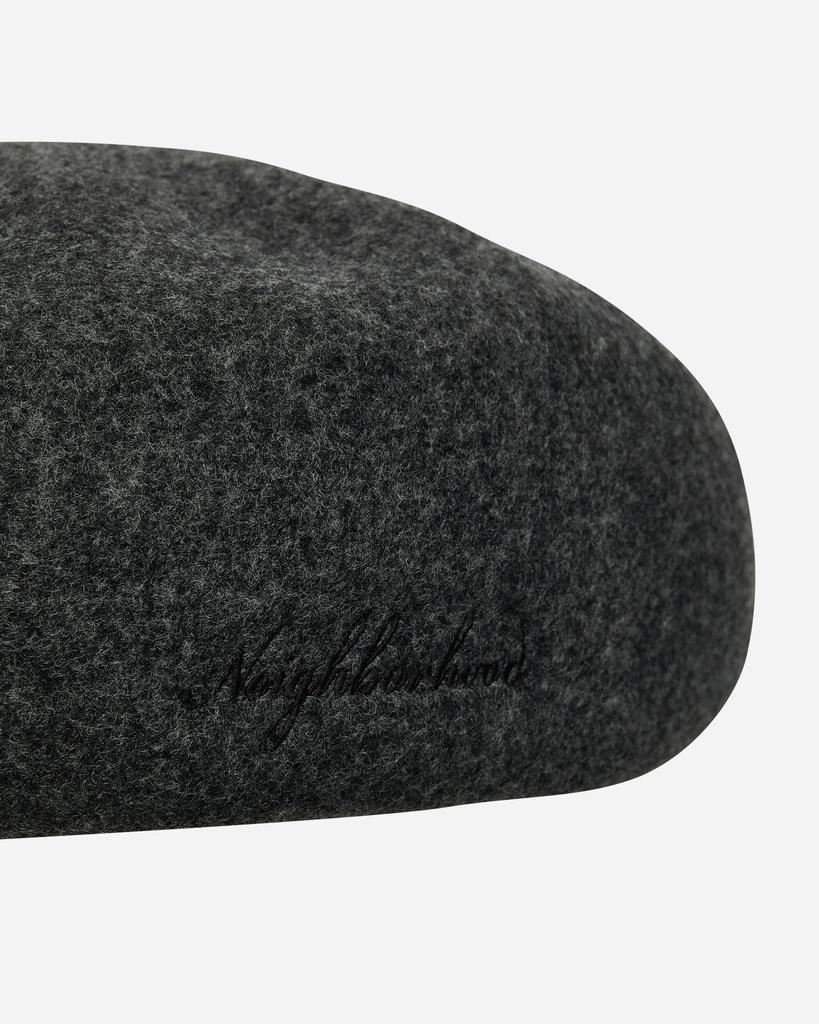 NEIGHBORHOOD Basque Beret Charcoal 6