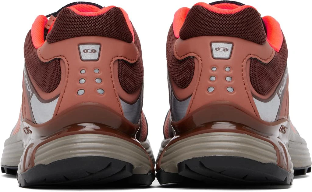 Salomon Burgundy & Pink XT-Whisper Sneakers 2
