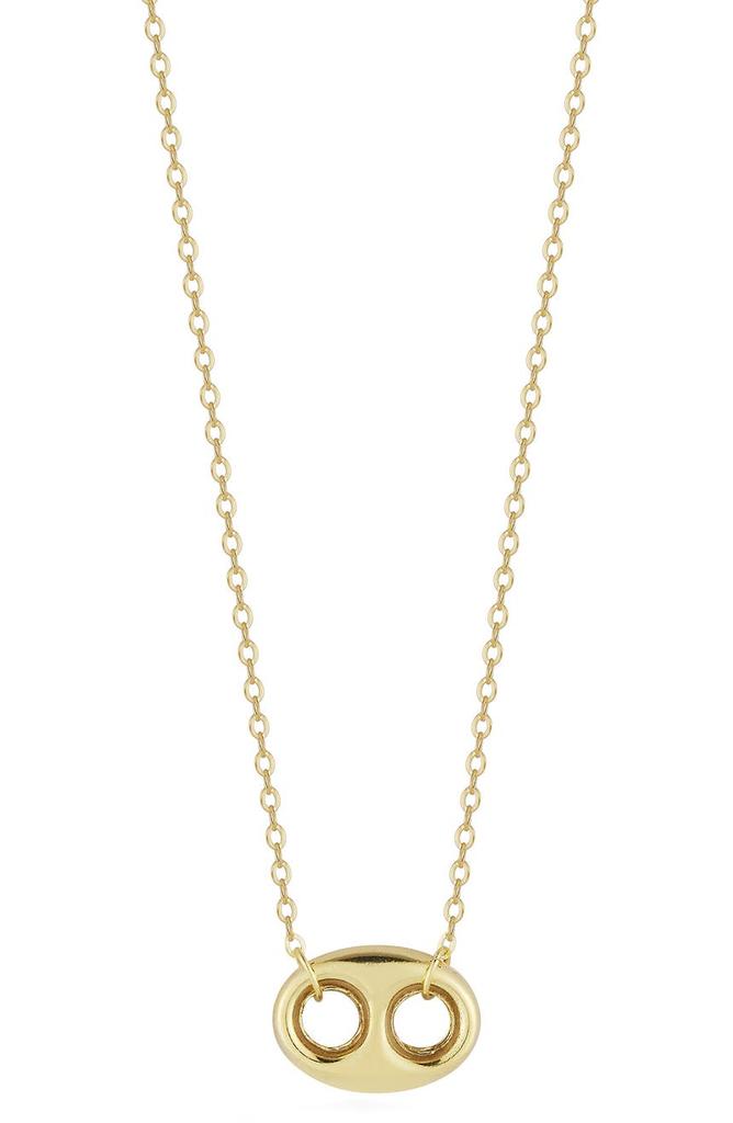 Ember Fine Jewelry 14K Yellow Gold Link Pendant Necklace