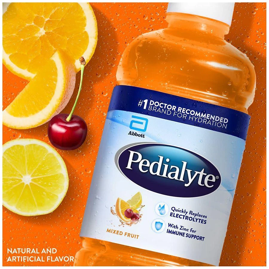 Pedialyte Electrolyte Solution Mixed Fruit 10