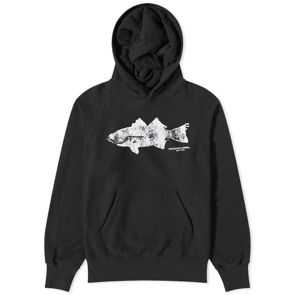 Engineered Garments Engineered Garments Raglan Fish Hoodie 1