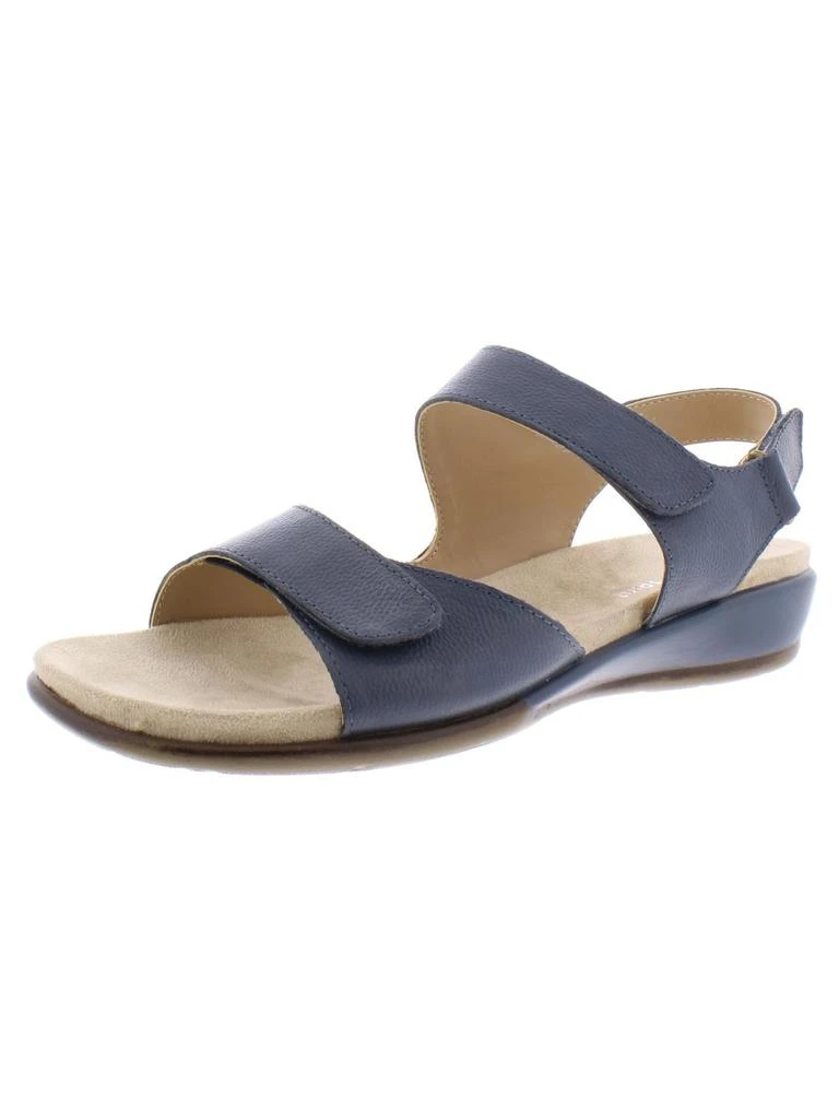 Easy Spirit Hartwell Womens Leather Wedge Sandals 8