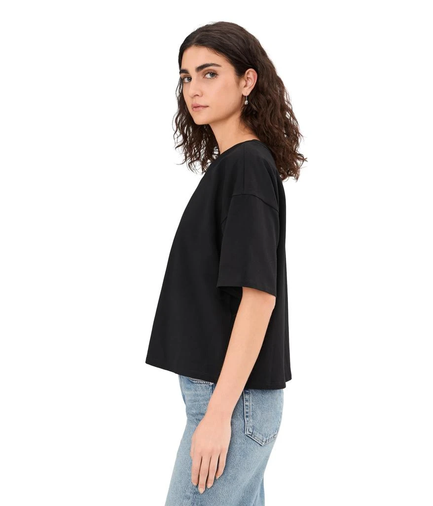 Eileen Fisher Pima Cotton Stretch Jersey Crew Neck Tee 3