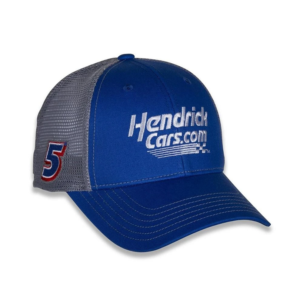 Hendrick Motorsports Team Collection Men's Blue Kyle Larson HendrickCars.com Team Sponsor Adjustable Hat 3