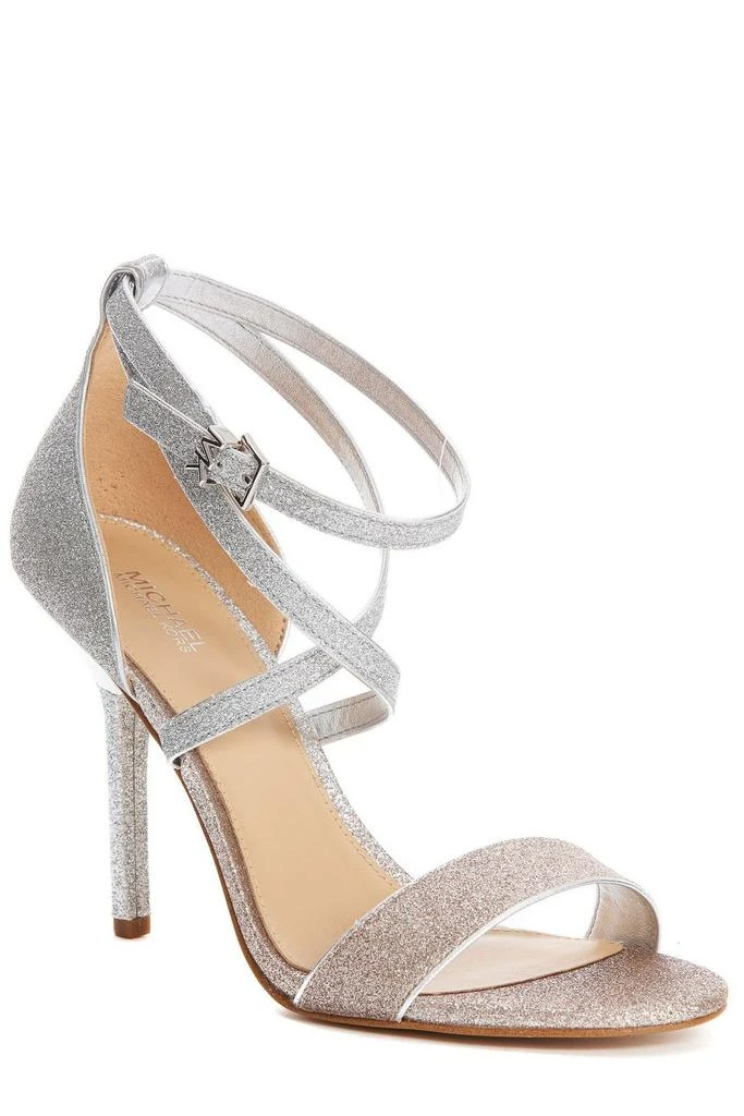 Michael Kors Michael Michael Kors Astrid Crossover Strap Glitter Sandals 2