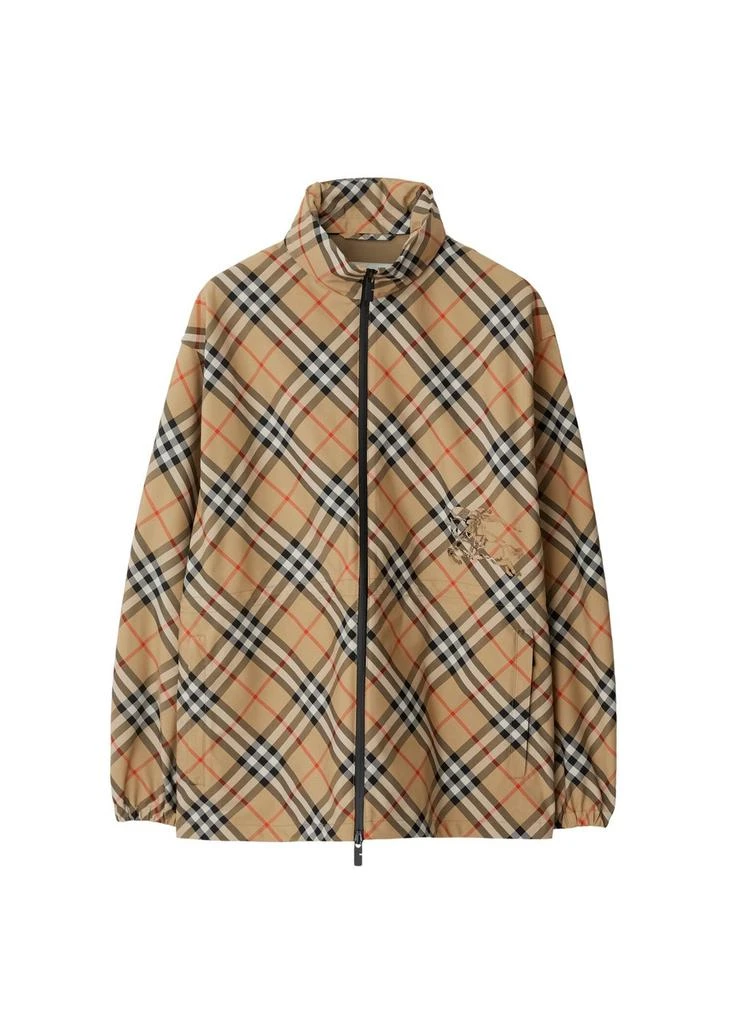 Burberry Check twill jacket 5