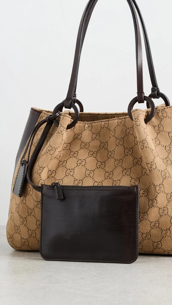 What Goes Around Comes Around Gucci Brown Canvas 101919 Bag 4