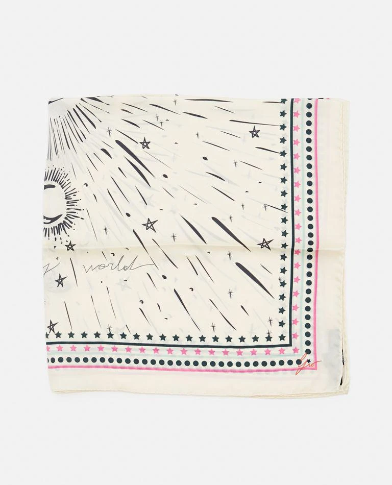 Gio Giovanni Gerosa Into My World Silk Scarf 1