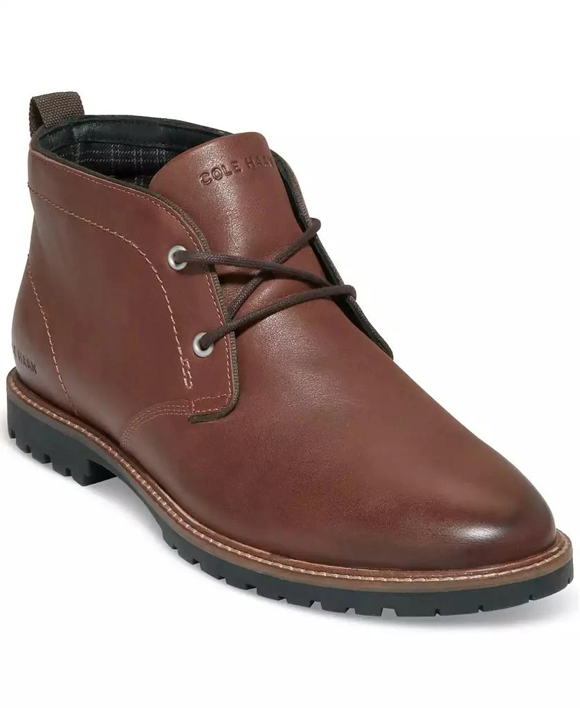 Cole Haan Men's Midland Leather Water-Resistant Lace-Up Lug Sole Chukka Boots 1
