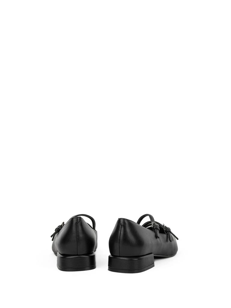 BRUNO PREMI Black Leather Ballerina 3