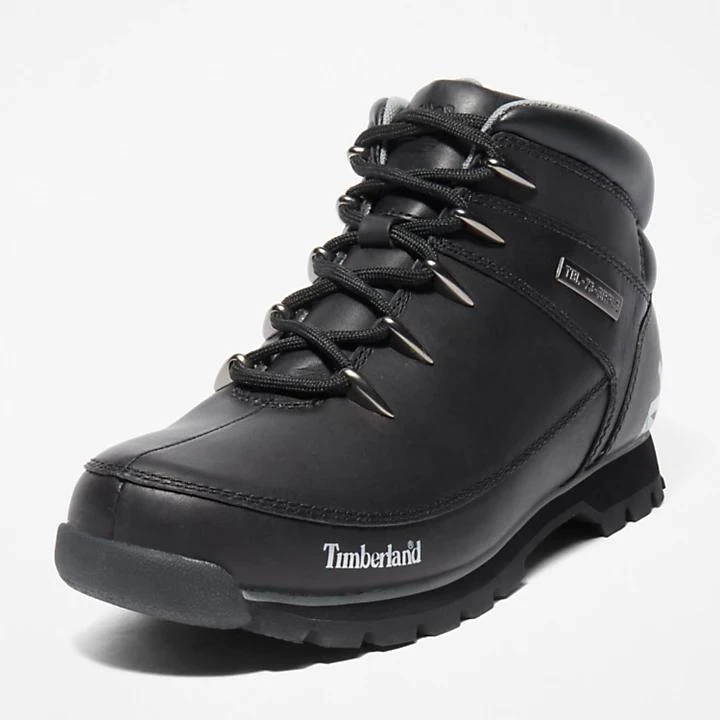 Timberland Euro Sprint Hiker for Men in Black Full-grain 9