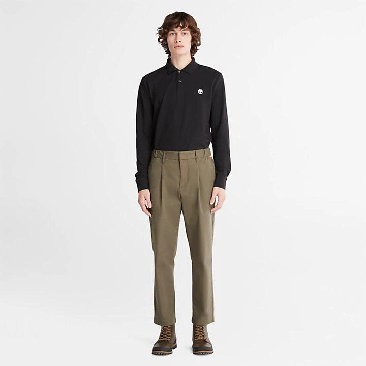 Timberland Millers River LS Polo Shirt for Men in Black 3