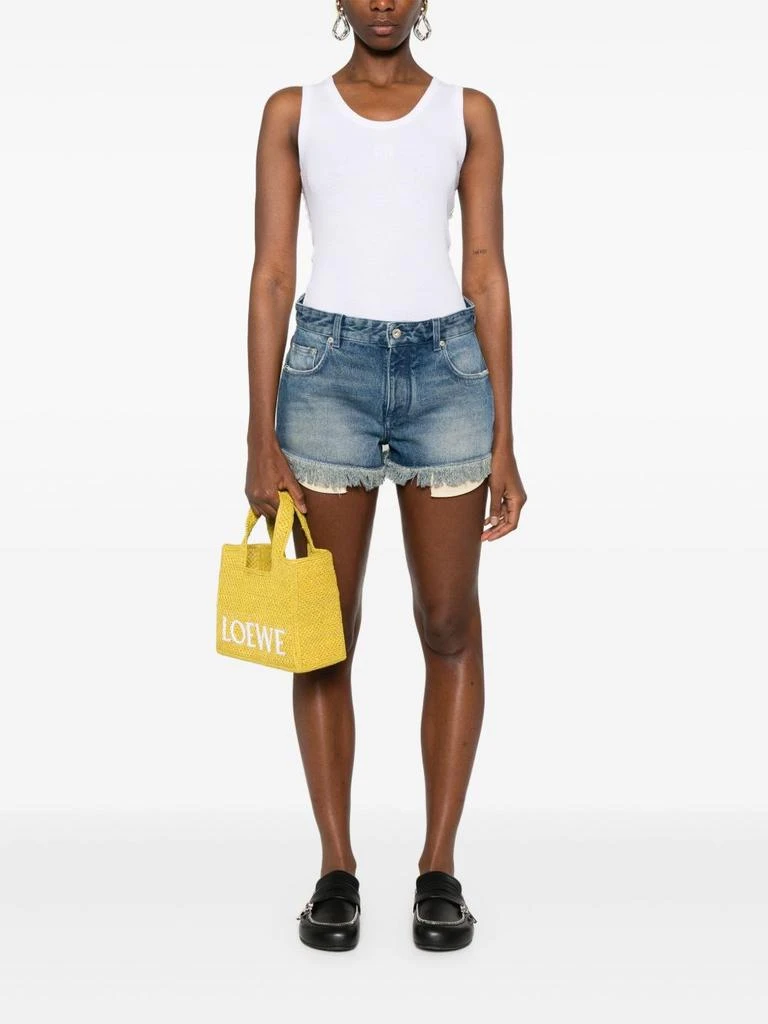 LOEWE PAULA'S IBIZA LOEWE PAULA'S IBIZA - Anagram Denim Shorts 3