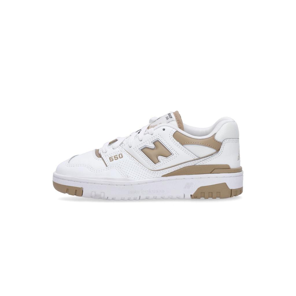 New Balance Scarpa Low Woman 550 White/caramel