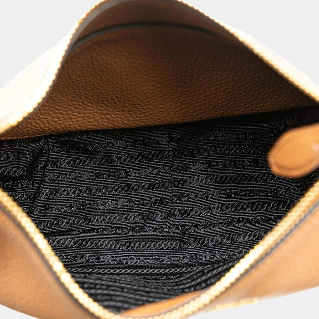 Prada Prada Brown Vitello Phenix Crossbody 4