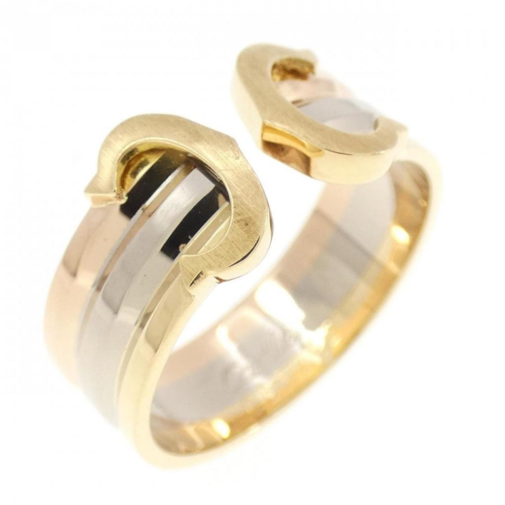 Cartier pink gold (18K) gold (18K) yellow gold (18K) Band Ring (Pre-Owned)