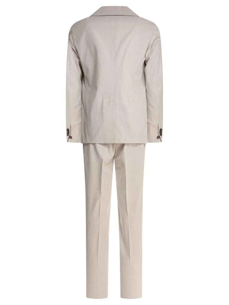 Incotex Ivory Incotex Single-Breasted Suit 2