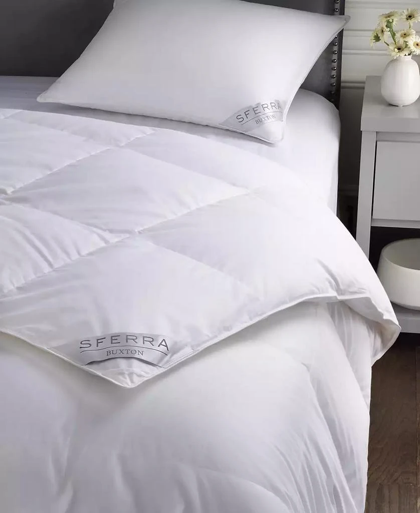 Sferra Buxton 350-Thread Count White Goose Down Comforter 1