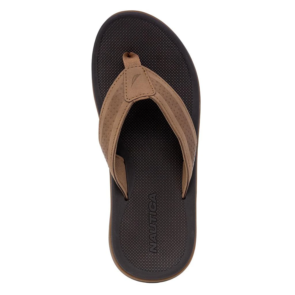 Nautica Mens Brand Icon Flip-Flop 2