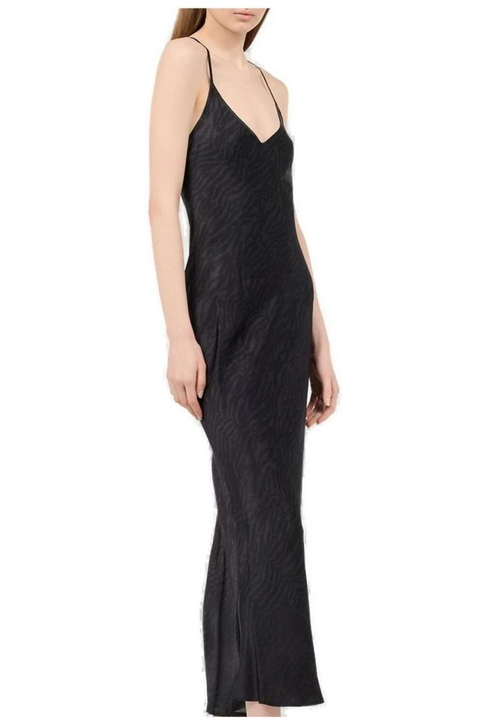 green emerald velvet dress VINTAGE ROBERTO CAVALLI NEUTRAL TONE DESERT GOWN