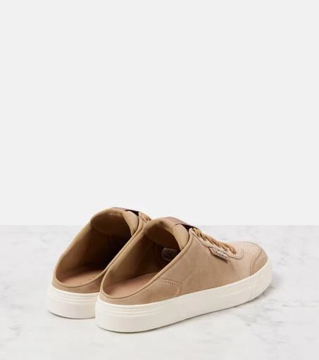 Max Mara Slides suede sneakers 2