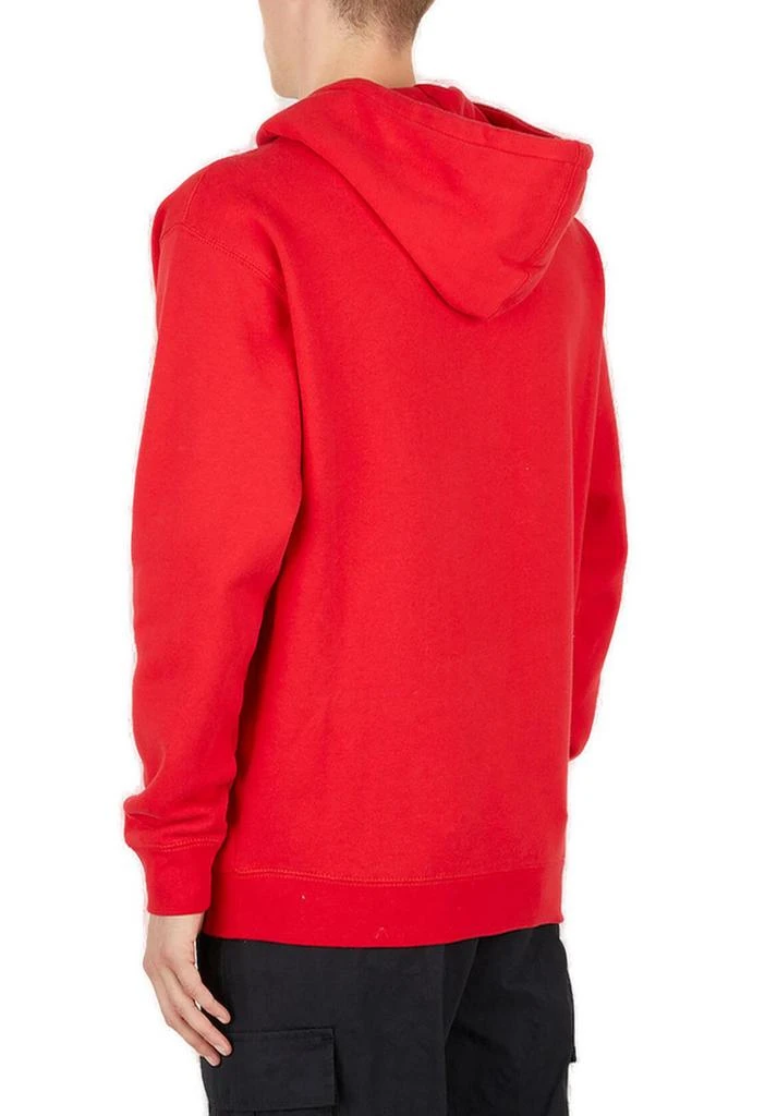 Saintwoods Saintwoods Logo Embroidered Drawstring Hoodie 2