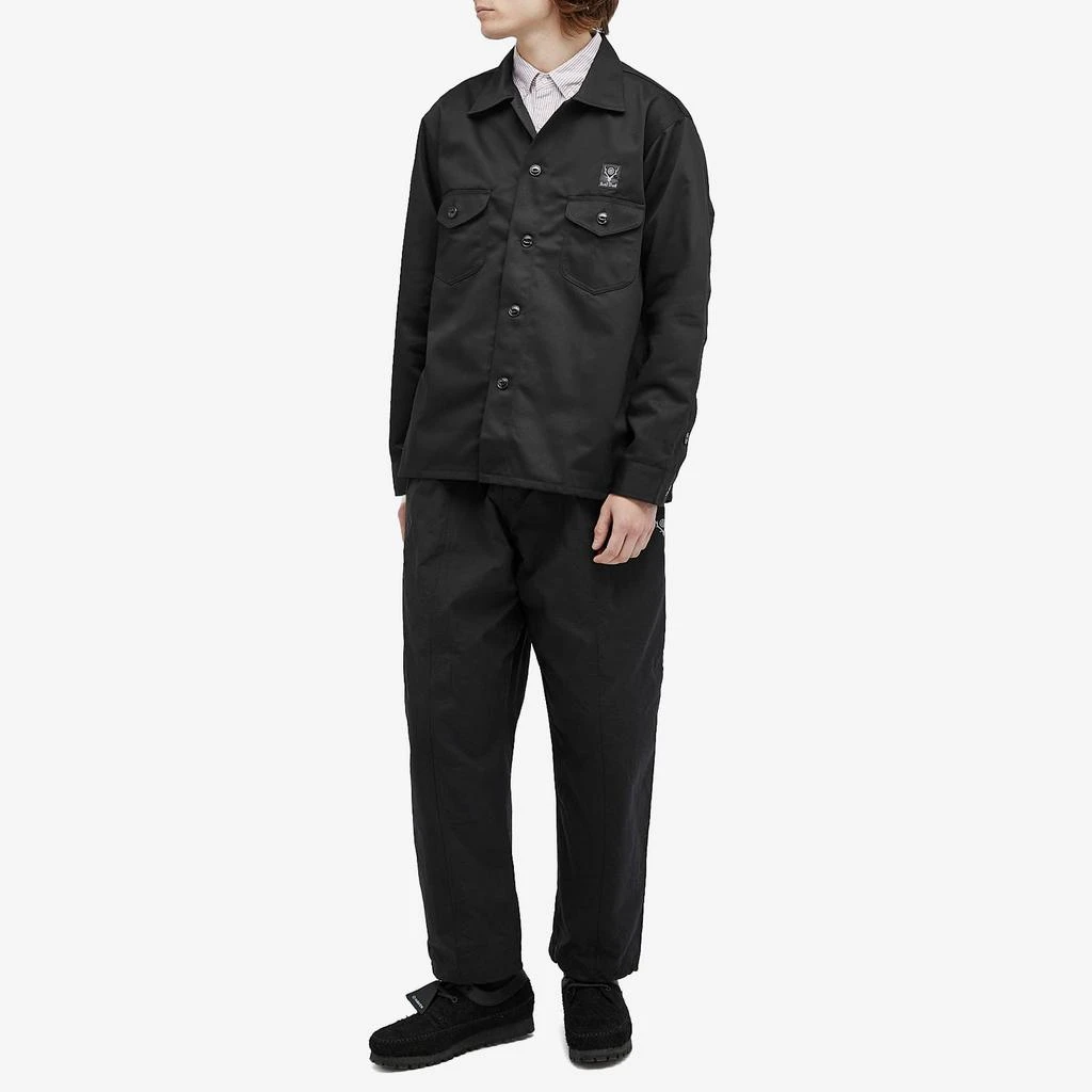 South2 West8 South2 West8 Smokey Overshirt 4