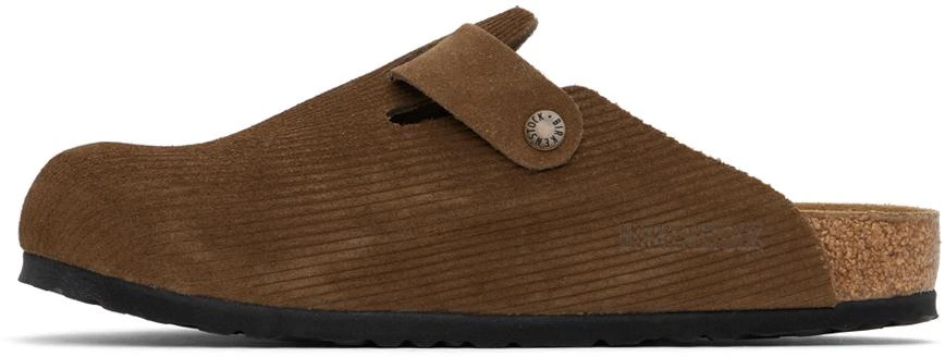 Birkenstock Brown Regular Boston Slip-On Loafers 3