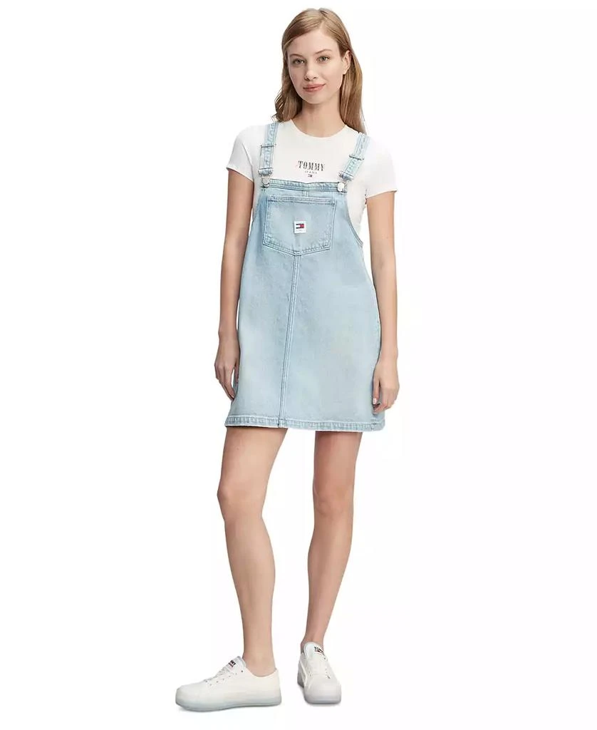 Tommy Jeans Women's Denim Overall Dress 4