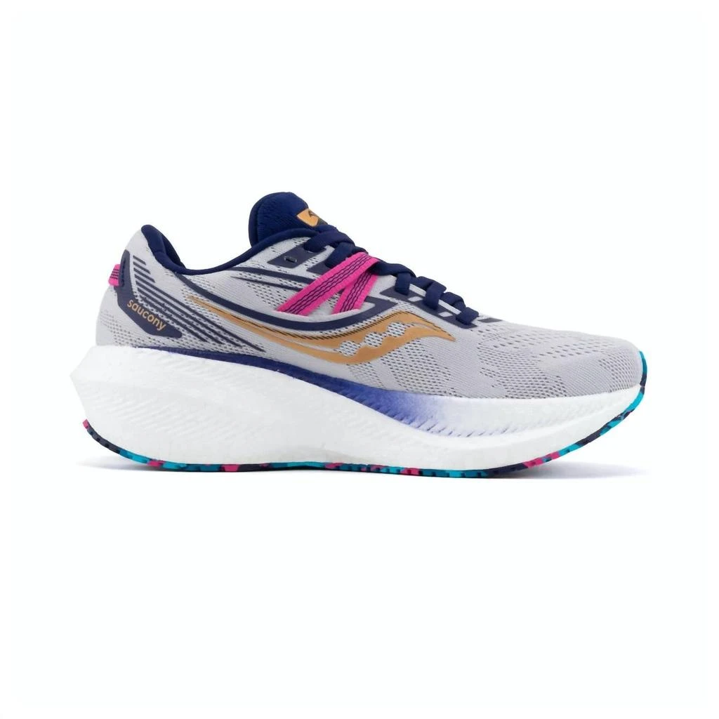 Saucony Women's Triumph 20 Running Shoes - Medium Width In Prospect Glass 3