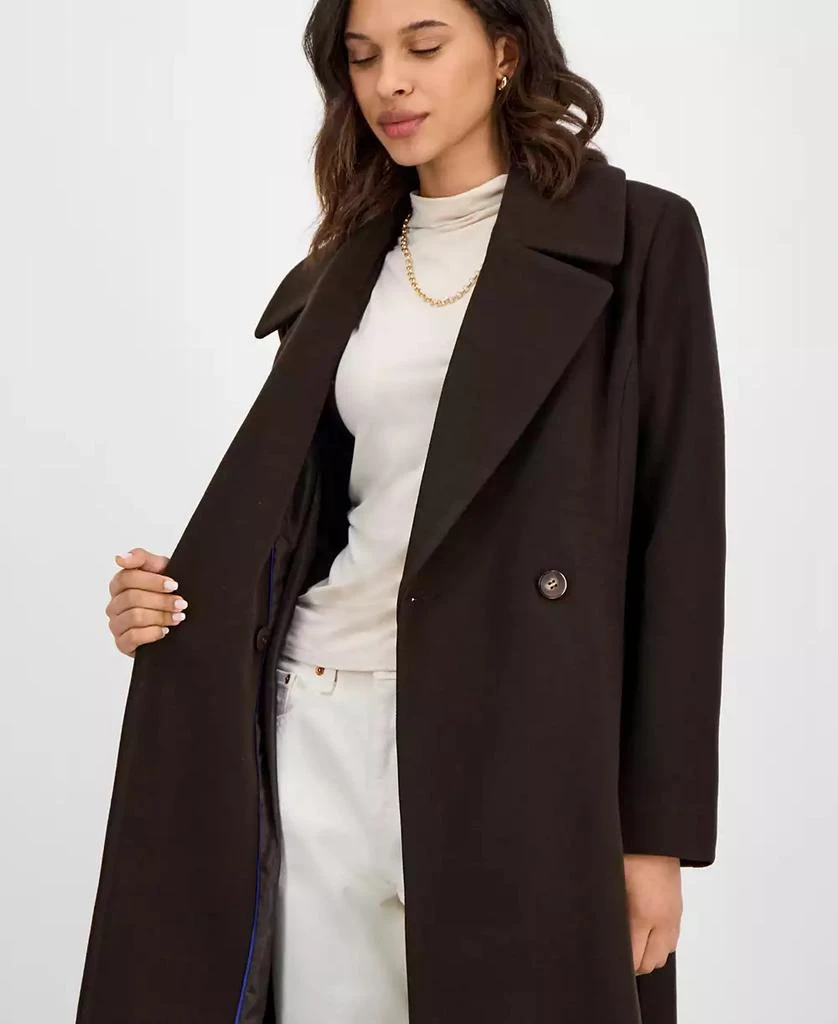 CeCe Women's Single-Breasted Belted Coat 5