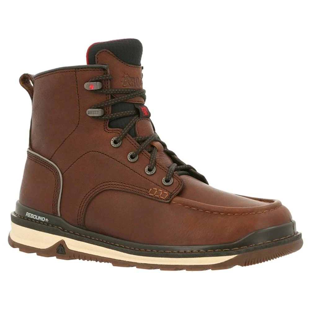 Rocky Rams Horn Unlined Work Wedge Electrical Work Boots 2