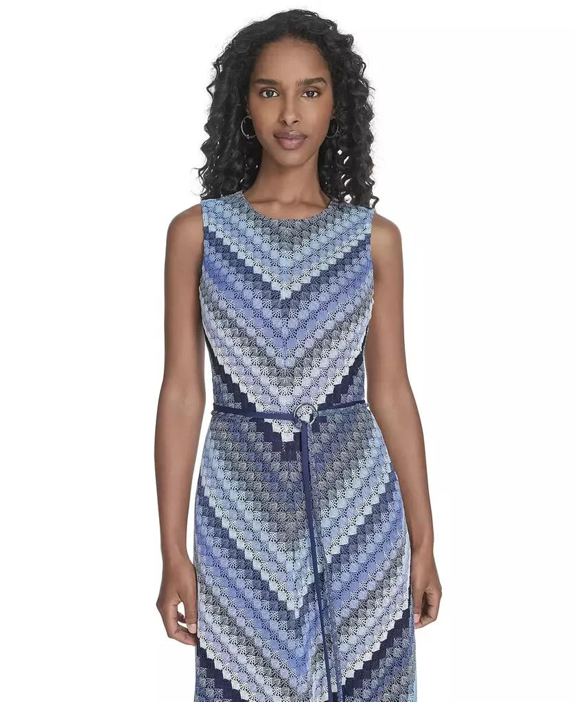 Jessica Howard Women's Sleeveless Lace Midi Dress 4