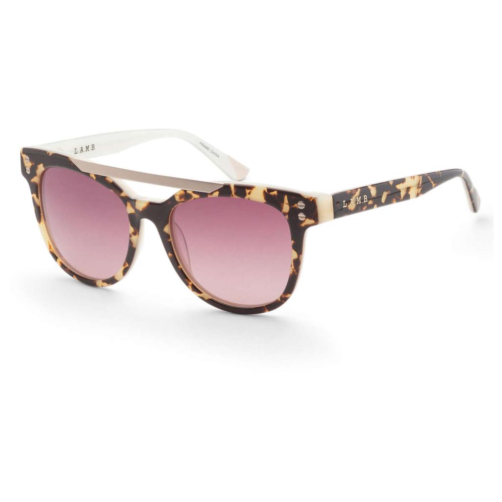 L.A.M.B. L.A.M.B. Women's Brown Square Sunglasses